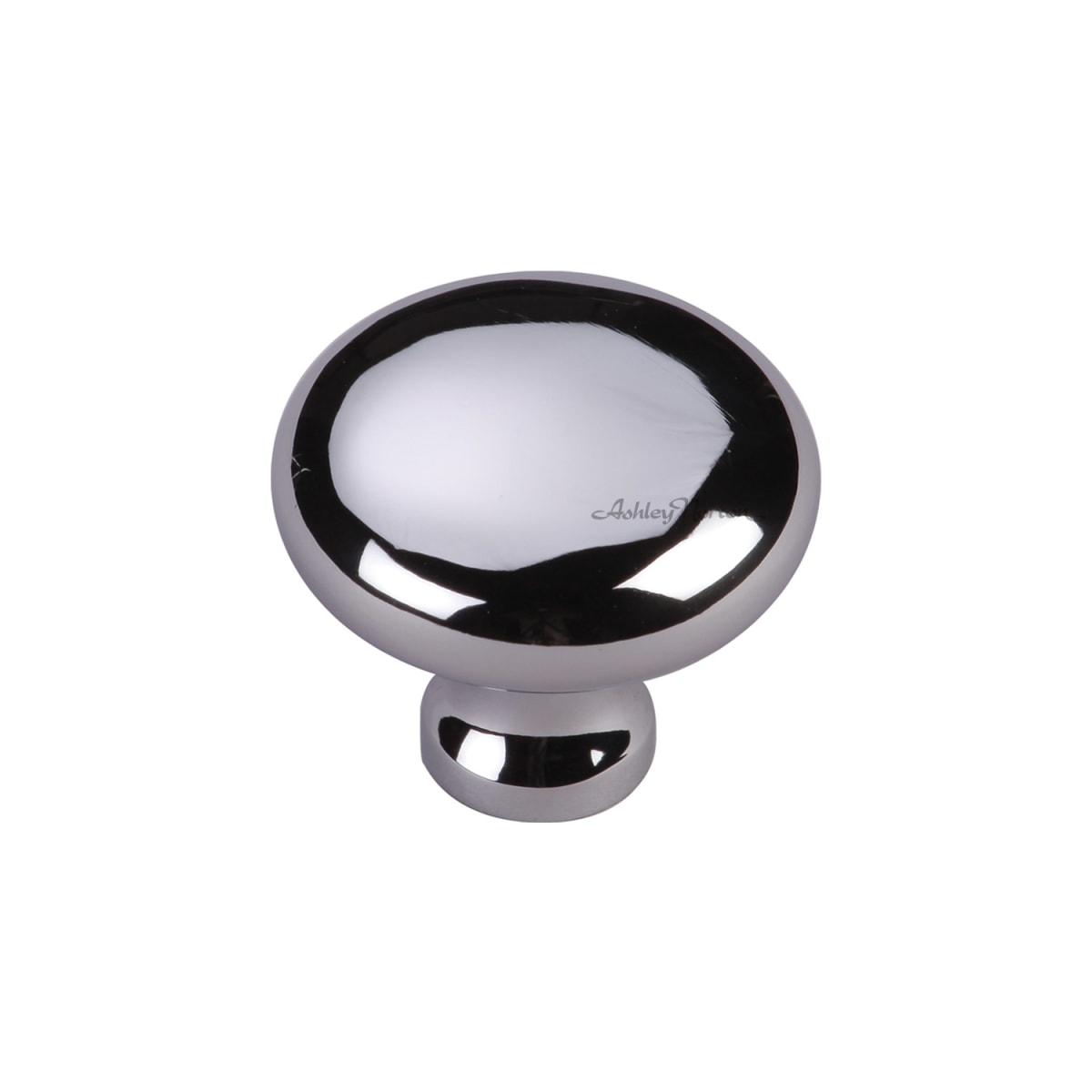 Solid Brass Round 1-1/4 Inch Mushroom Cabinet Knob