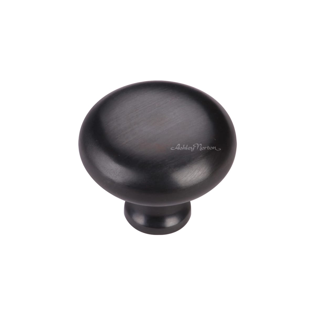Solid Brass Round 1-1/2 Inch Mushroom Cabinet Knob