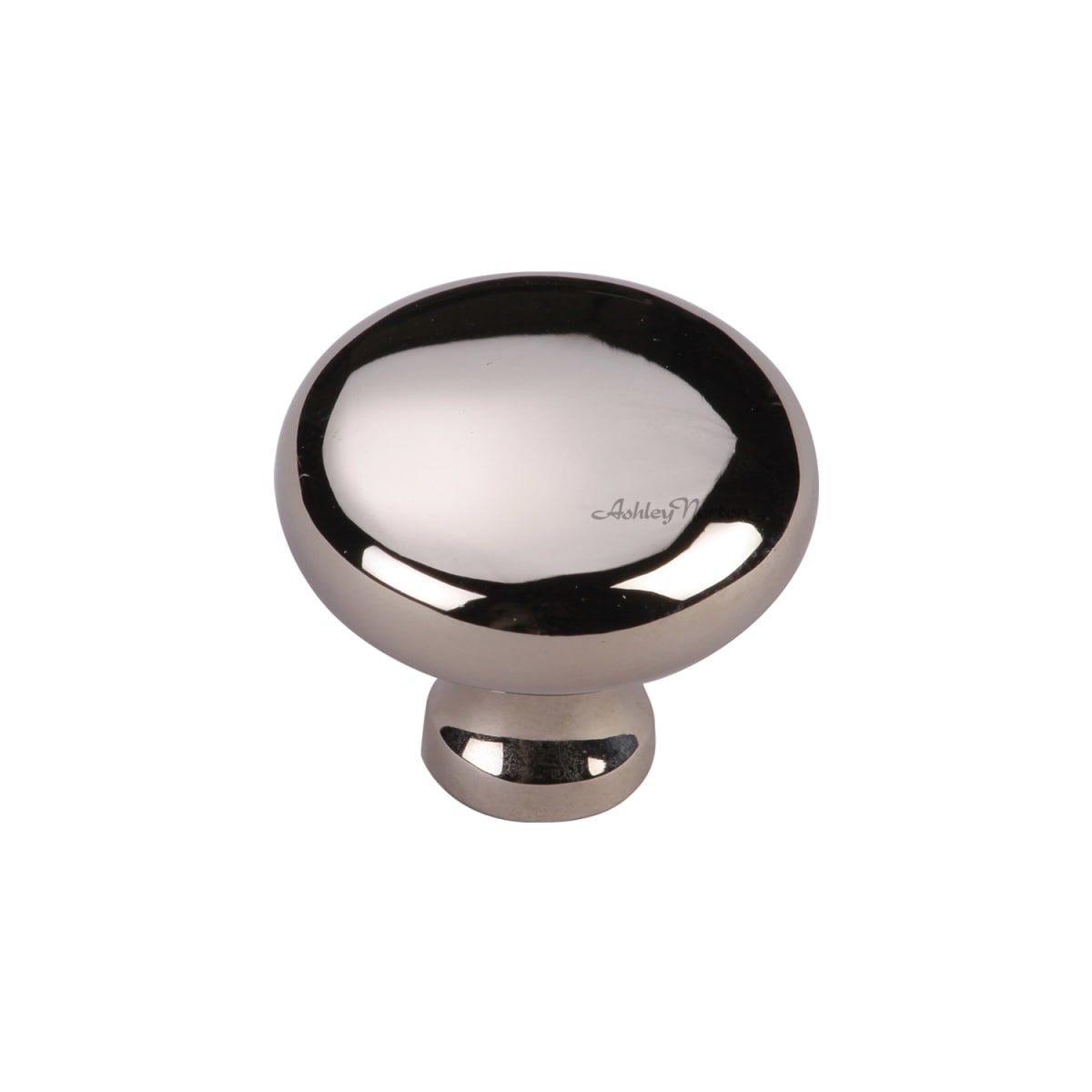 Solid Brass Round 1-1/2 Inch Mushroom Cabinet Knob