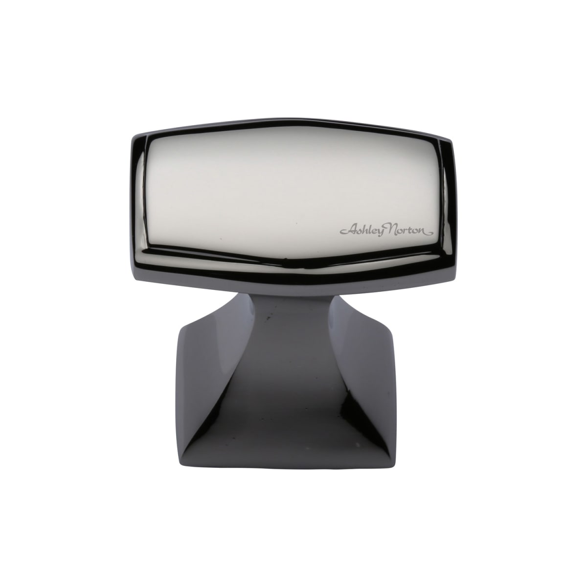 Ashley Norton - MT0333-032-PNI - Solid Brass Deco 1-1/4 Inch Rectangular Cabinet Knob in Polished Nickel