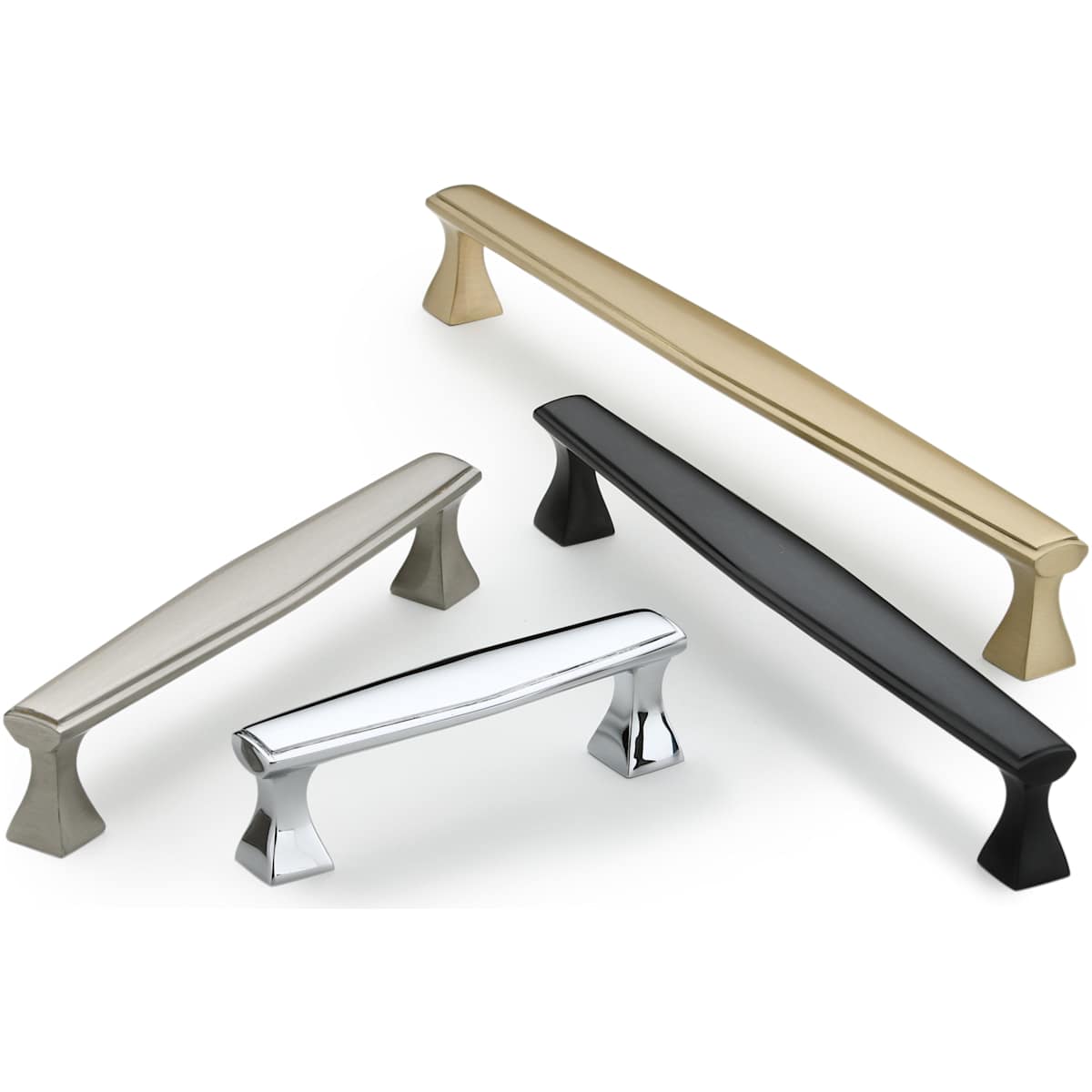 Ashley Norton - MT0334-096-DOR - Solid Brass Deco 3-3/4 Inch Center to Center Handle Cabinet Pull in Dark Oil Rubbed