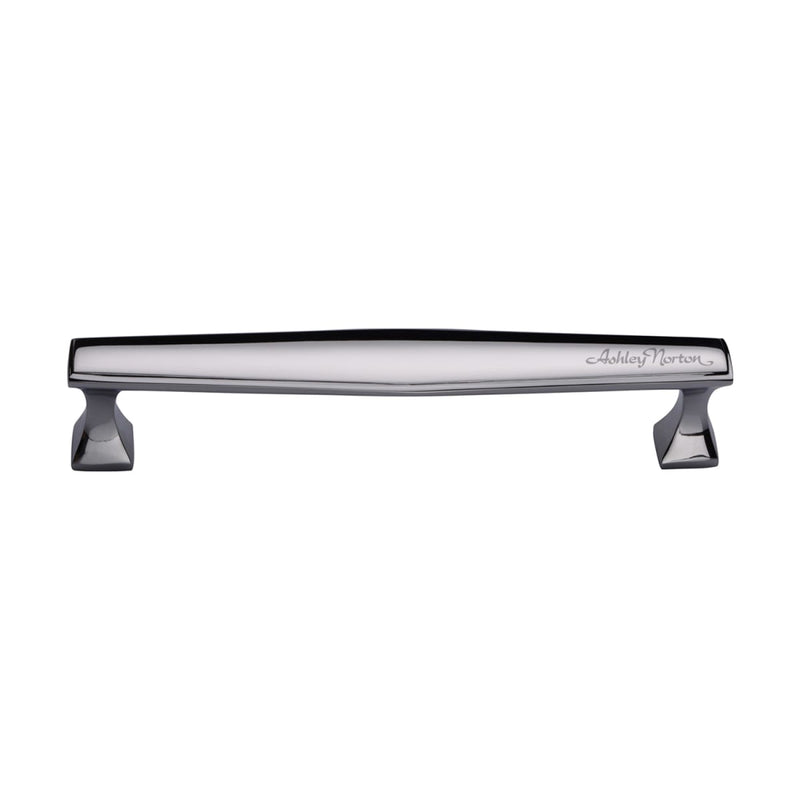 Ashley Norton - MT0334-254-PCH - Solid Brass Deco 10 Inch Center to Center Handle Cabinet Pull in Polished Chrome