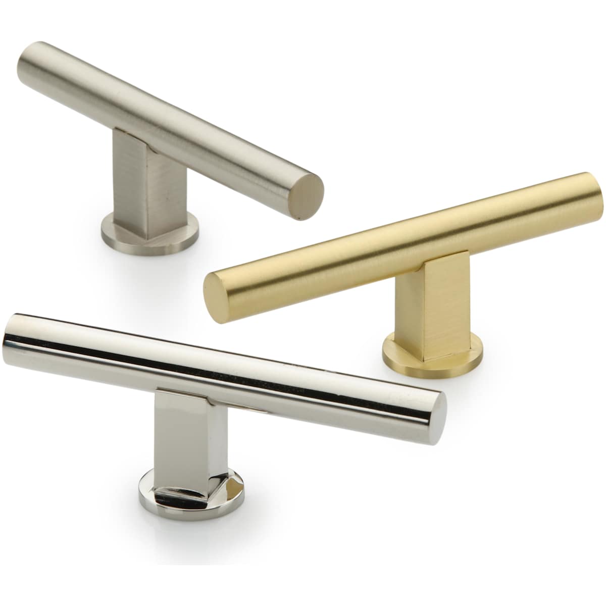 Ashley Norton - MT0365-000-BLK - Solid Brass Gallery 3-1/2 Inch Bar Cabinet Knob in Flat Black