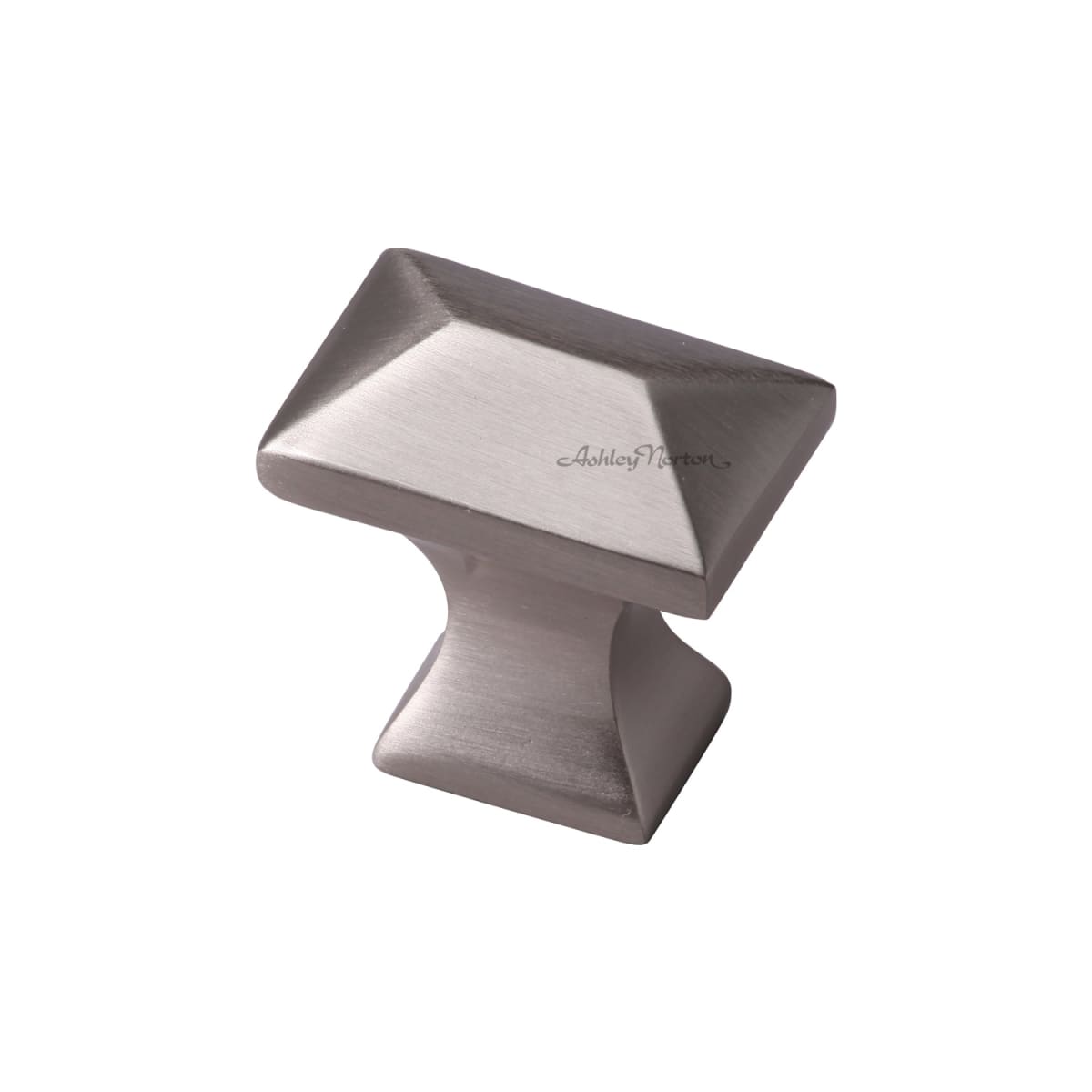 Solid Brass Anvil 1-3/8 Inch Rectangular Cabinet Knob