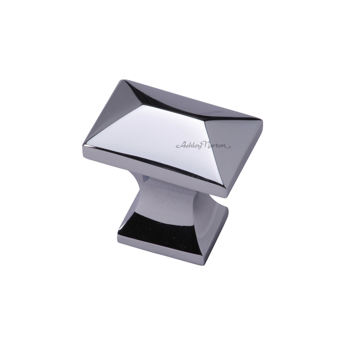 Solid Brass Anvil 1-3/8 Inch Rectangular Cabinet Knob