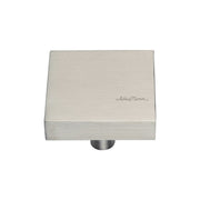 Ashley Norton - MT3685-038-GSN - Solid Brass Modern 1-1/2 Inch Square Cabinet Knob in Satin Nickel