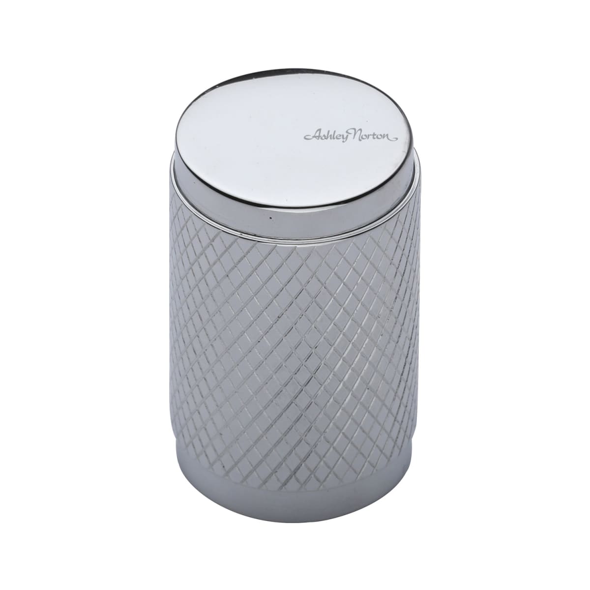Solid Brass Stick Knurled 13/16 Inch Cylindrical Cabinet Knob