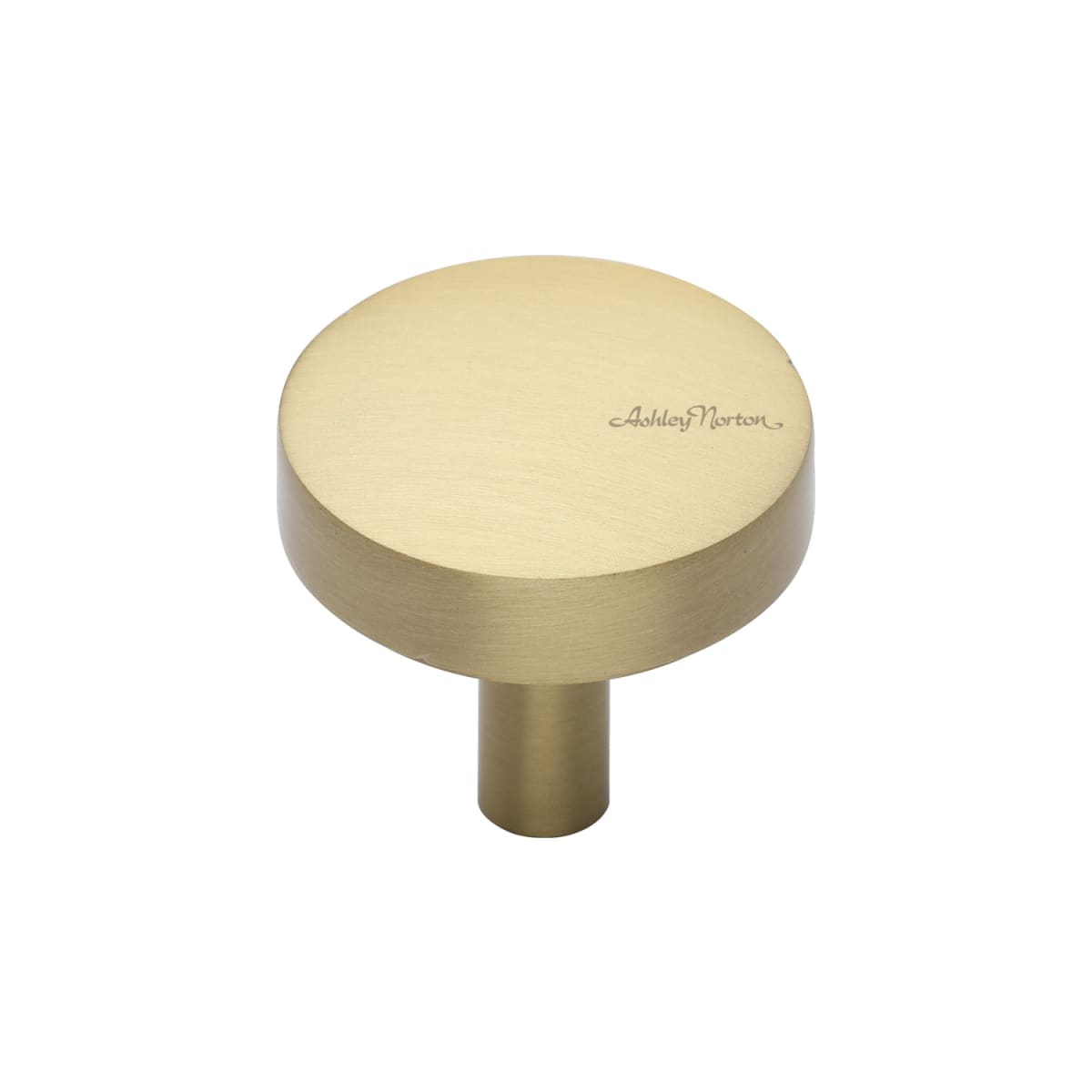 Solid Brass Tayo 1-1/4 Inch Mushroom Cabinet Knob