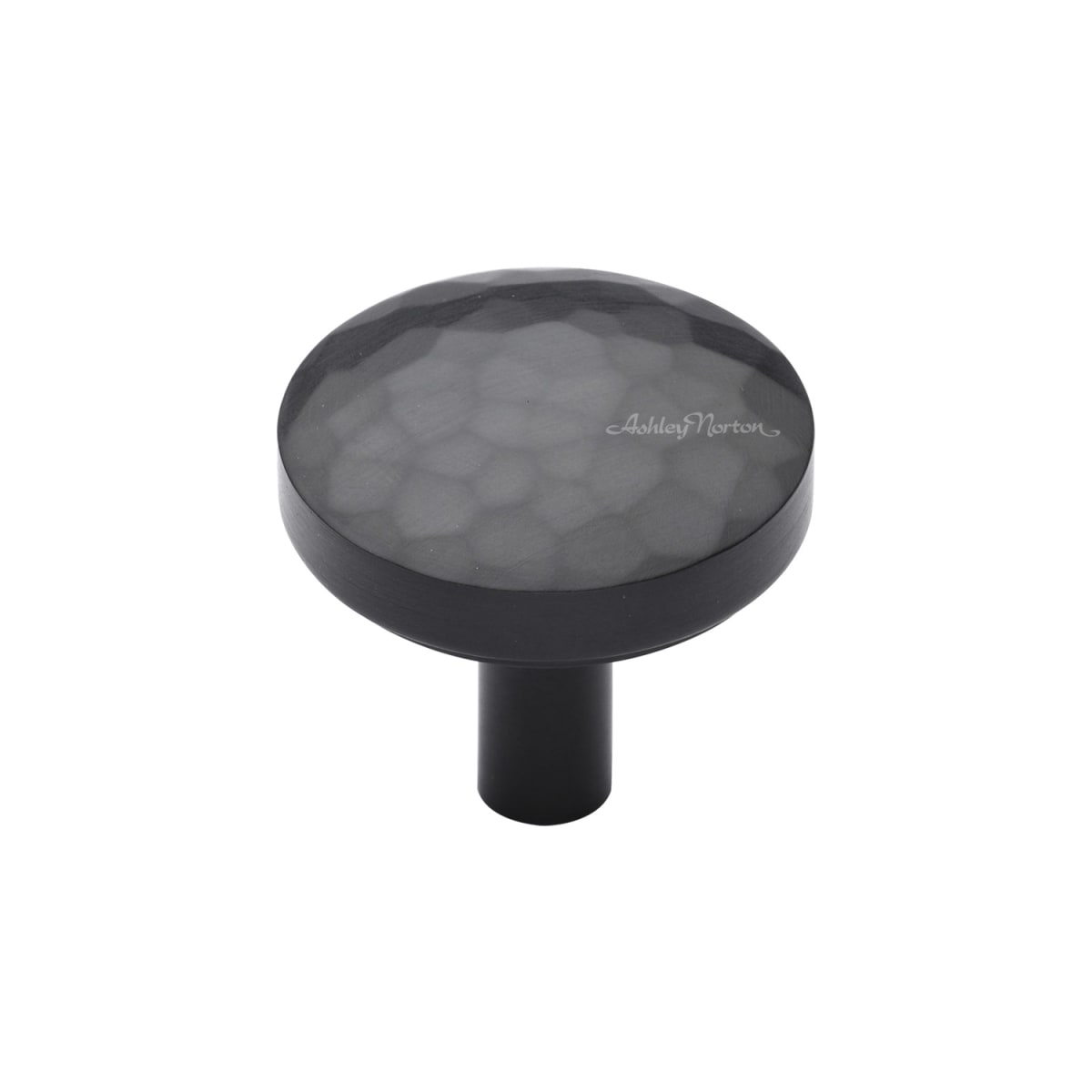 Solid Brass Hammered Tayo 1-1/4 Inch Mushroom Cabinet Knob