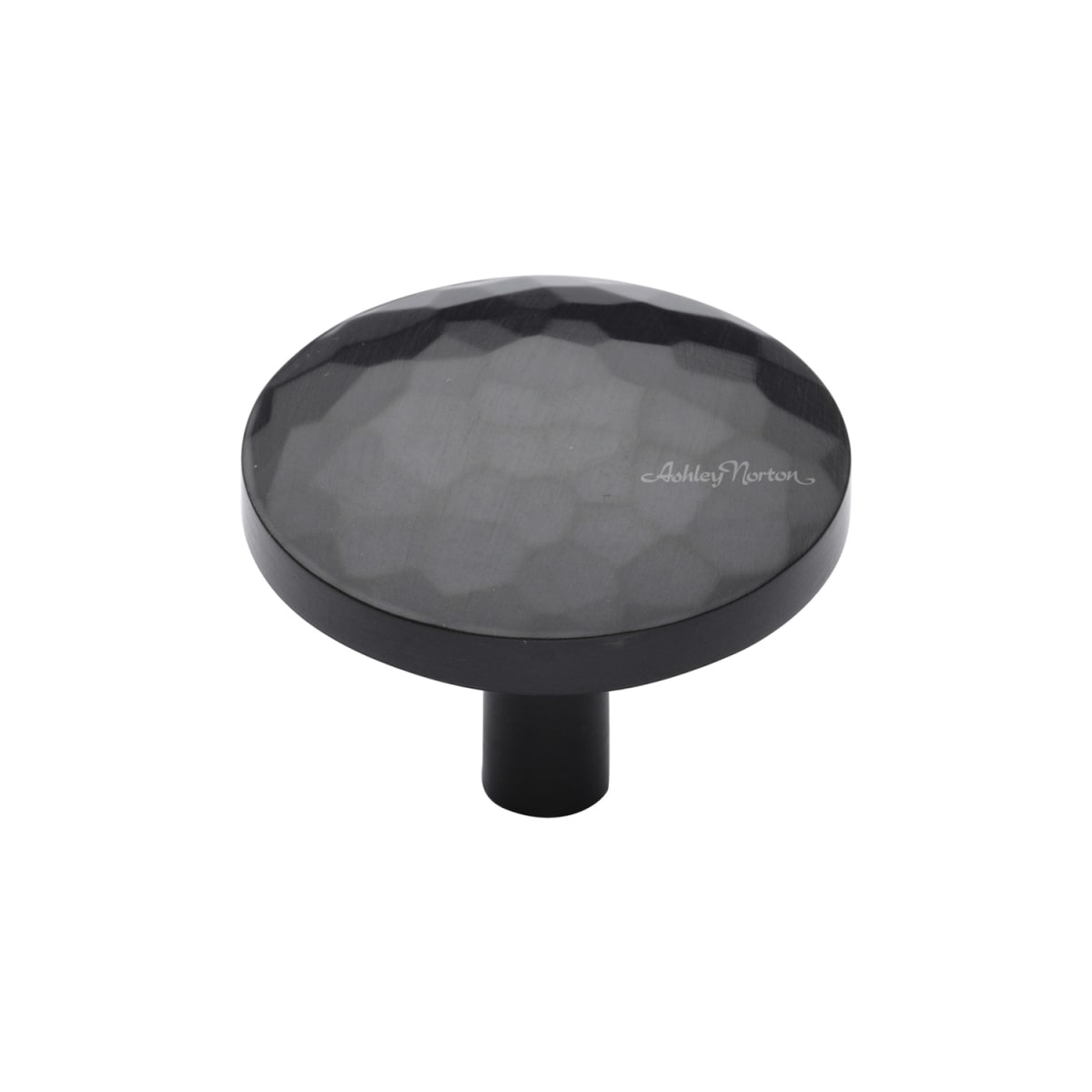 Ashley Norton - MT3877-038-DOR - Solid Brass Hammered Tayo 1-1/2 Inch Mushroom Cabinet Knob in Dark Oil Rubbed