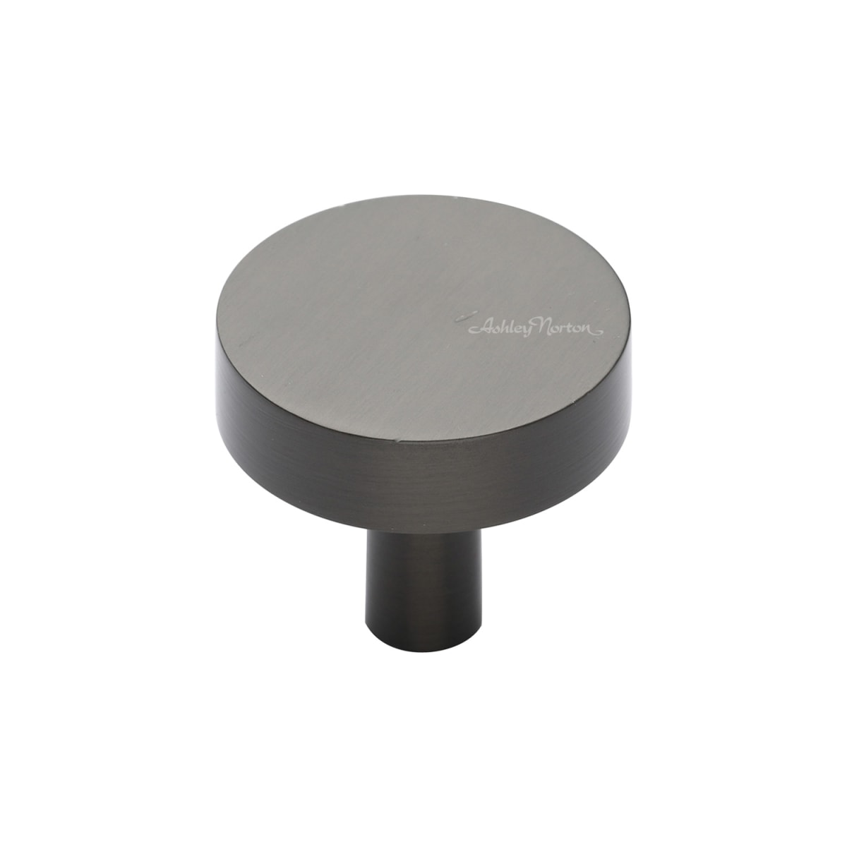 Solid Brass Modern 1-1/4 Inch Mushroom Cabinet Knob