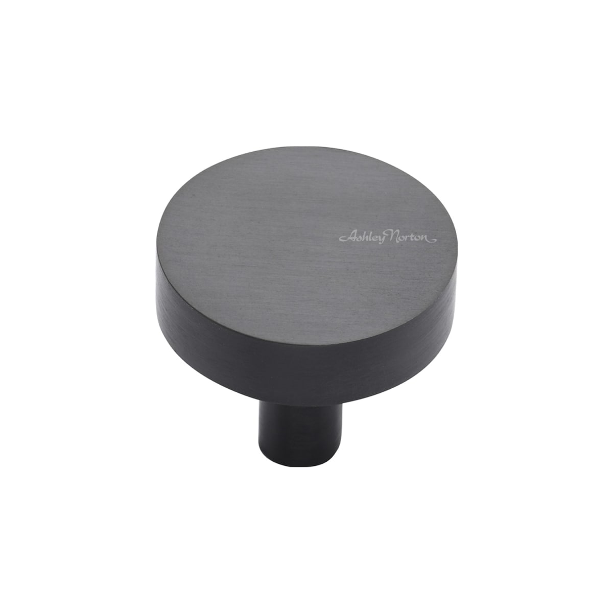 Ashley Norton - MT3880-032-DOR - Solid Brass Modern 1-1/4 Inch Mushroom Cabinet Knob in Dark Oil Rubbed