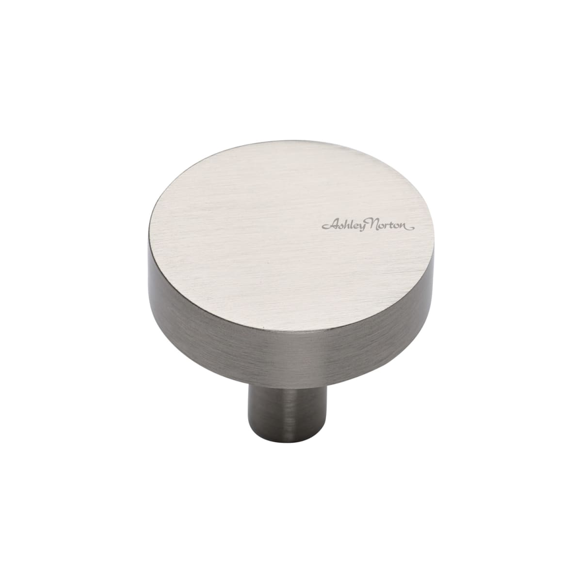 Solid Brass Modern 1-1/4 Inch Mushroom Cabinet Knob