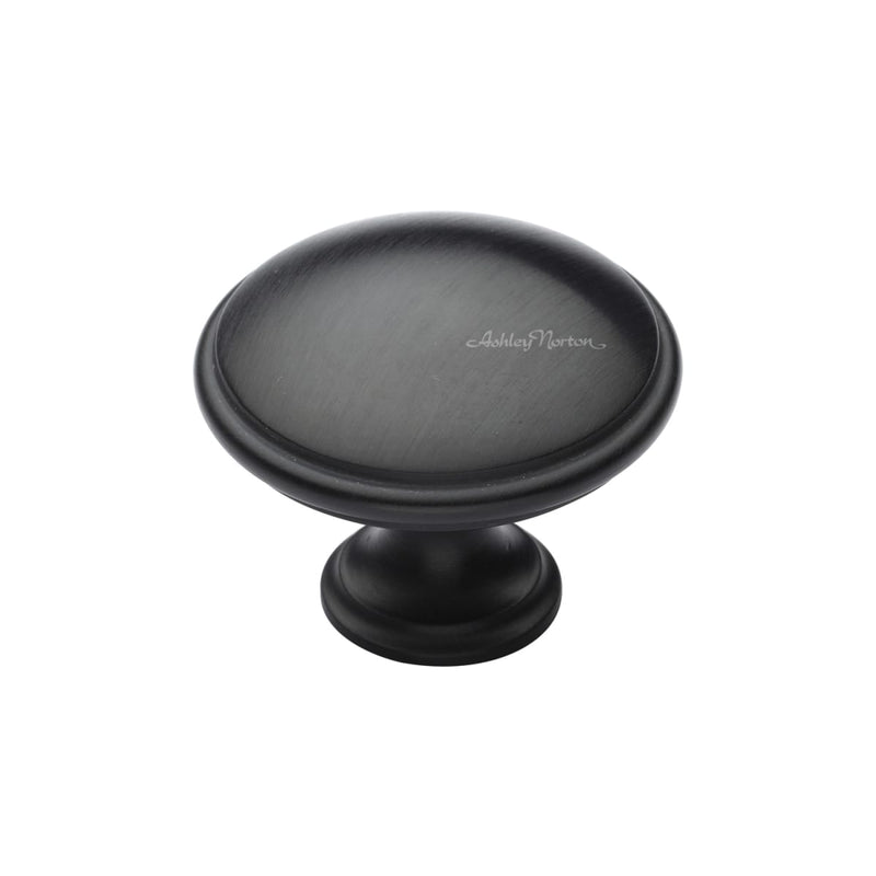 Ashley Norton - MT3950-038-DOR - Solid Brass Andria 1-1/2 Inch Mushroom Cabinet Knob in Dark Oil Rubbed