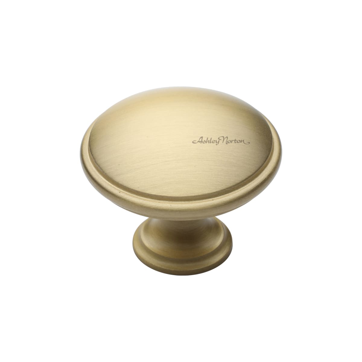 Solid Brass Andria 1-1/2 Inch Mushroom Cabinet Knob
