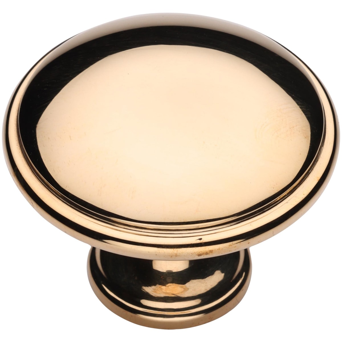 Solid Brass Andria 1-1/2 Inch Mushroom Cabinet Knob