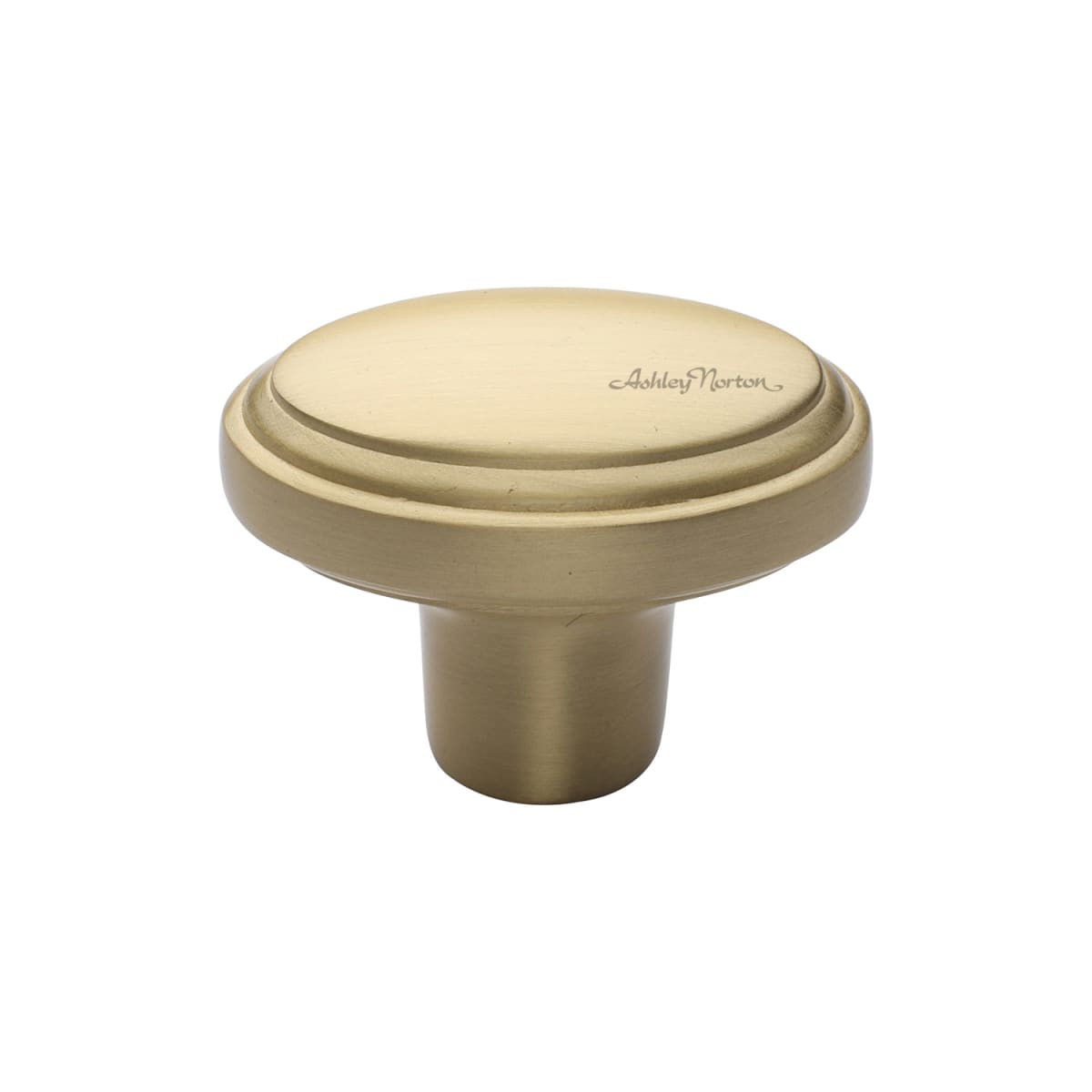 Solid Brass Oscar 1-5/8 Inch Mushroom Cabinet Knob
