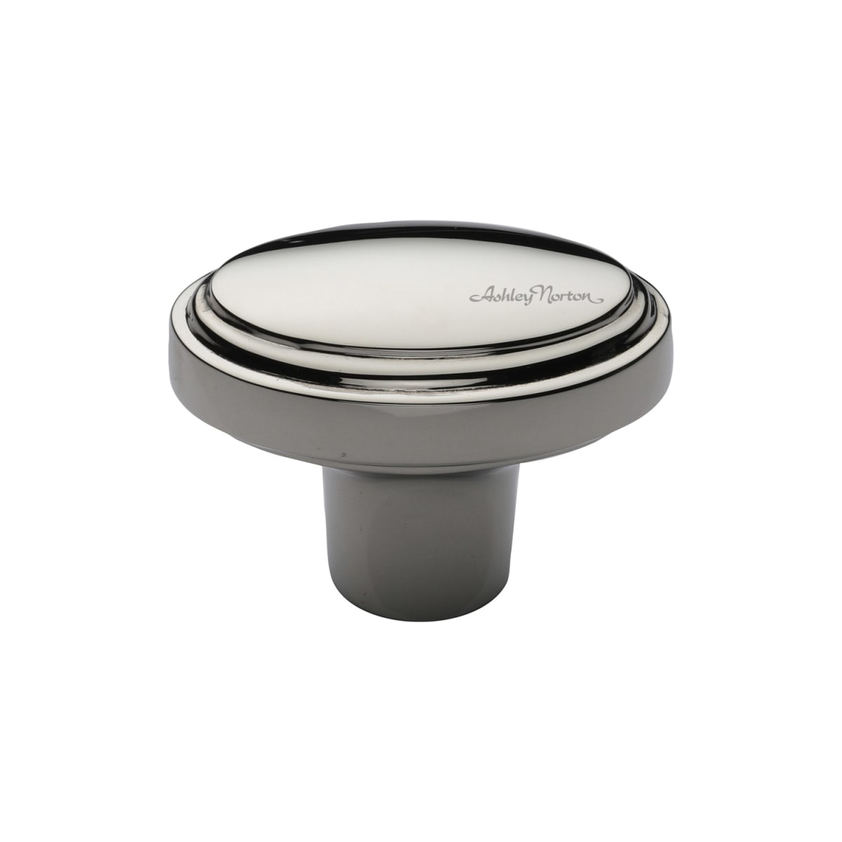 Ashley Norton - MT3975-040-PNI - Solid Brass Oscar 1-5/8 Inch Mushroom Cabinet Knob in Polished Nickel
