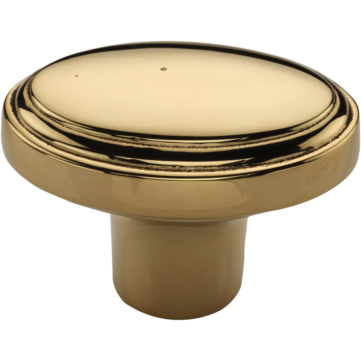 Solid Brass Oscar 1-5/8 Inch Mushroom Cabinet Knob