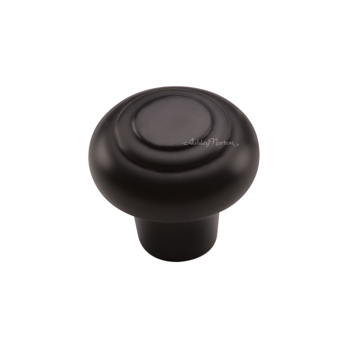 Solid Brass Beaded 1-1/2 Inch Mushroom Cabinet Knob