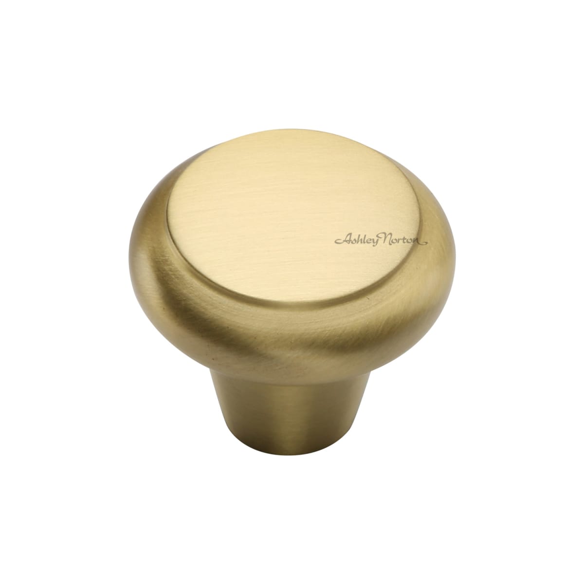 Solid Brass Newport 1-1/2 Inch Mushroom Cabinet Knob