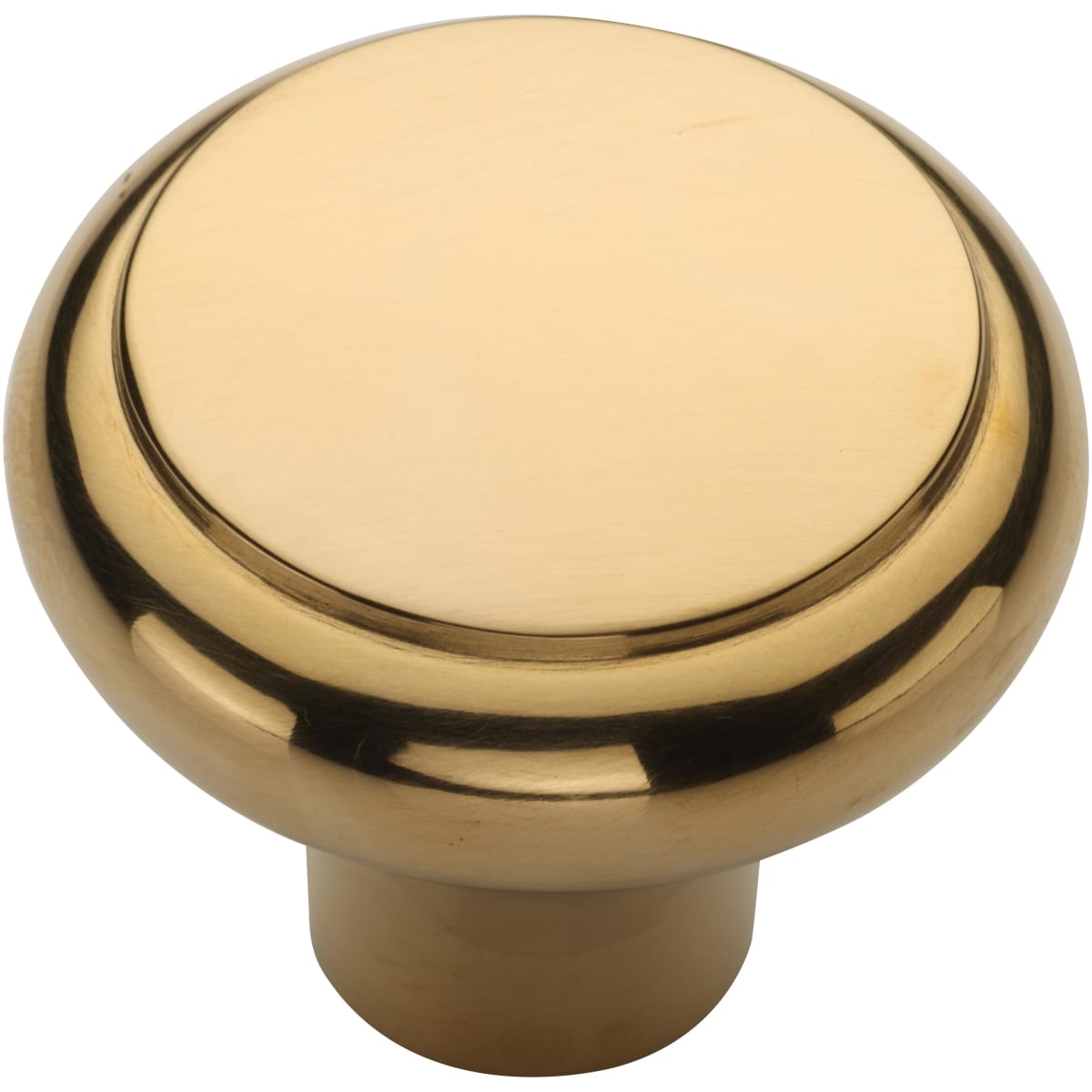 Solid Brass Newport 1-1/2 Inch Mushroom Cabinet Knob
