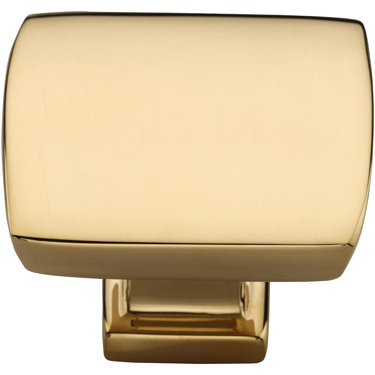 Ashley Norton - MT4382-035-MSB - Solid Brass Hudson 1-3/8 Inch Square Cabinet Knob in Satin Brass