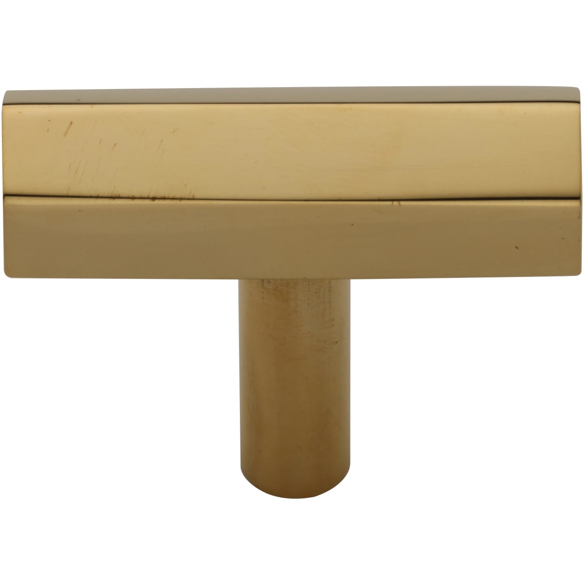 Solid Brass Hex 1-5/8 Inch Bar Cabinet Knob