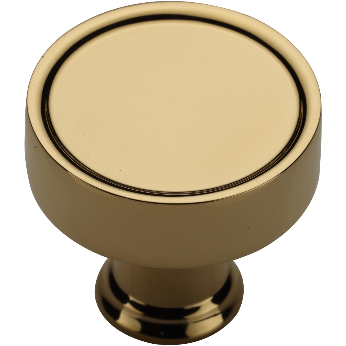 Solid Brass Lisbon 1-1/4 Inch Mushroom Cabinet Knob