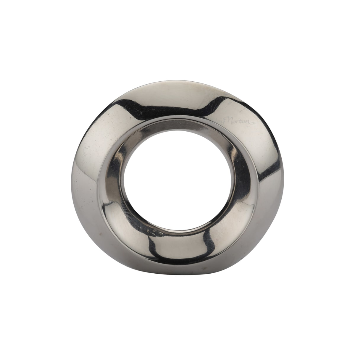Ashley Norton - MT4553-040-PNI - Solid Brass Ring 1-9/16 Inch Designer Cabinet Knob in Polished Nickel