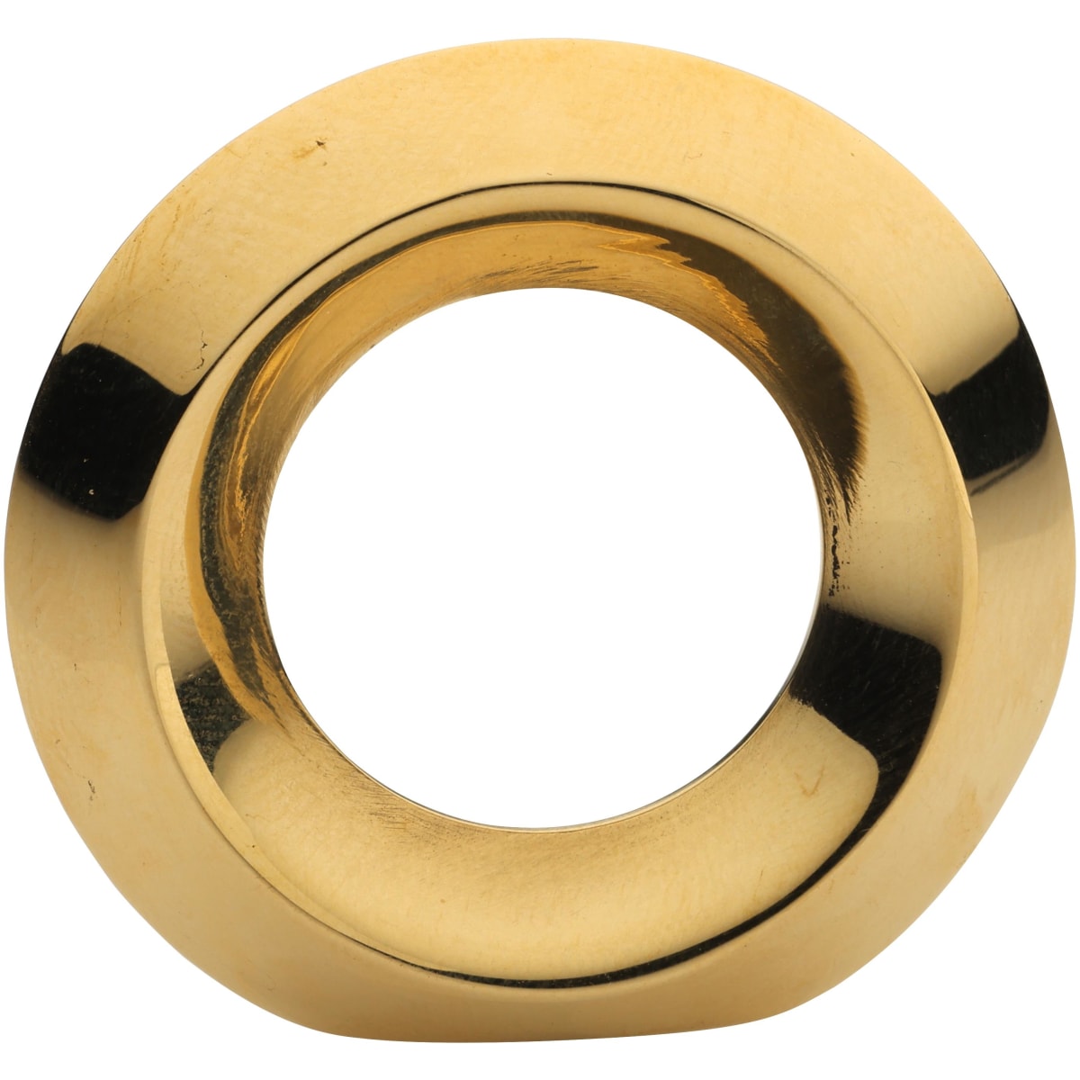 Ashley Norton - MT4553-040-ULB - Solid Brass Ring 1-9/16 Inch Designer Cabinet Knob in Unlacquered Brass