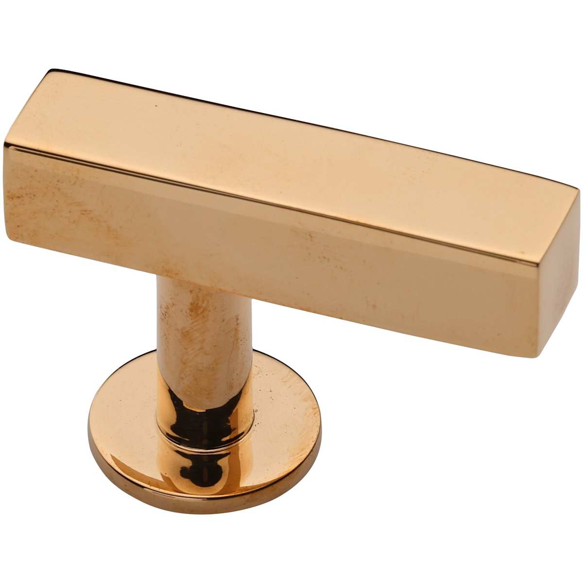Ashley Norton - MT4670-044-BLK - Solid Brass Square Profile 1-5/8 Inch Bar Cabinet Knob in Flat Black