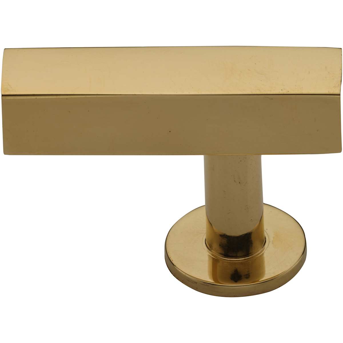 Ashley Norton - MT4670-044-BLK - Solid Brass Square Profile 1-5/8 Inch Bar Cabinet Knob in Flat Black