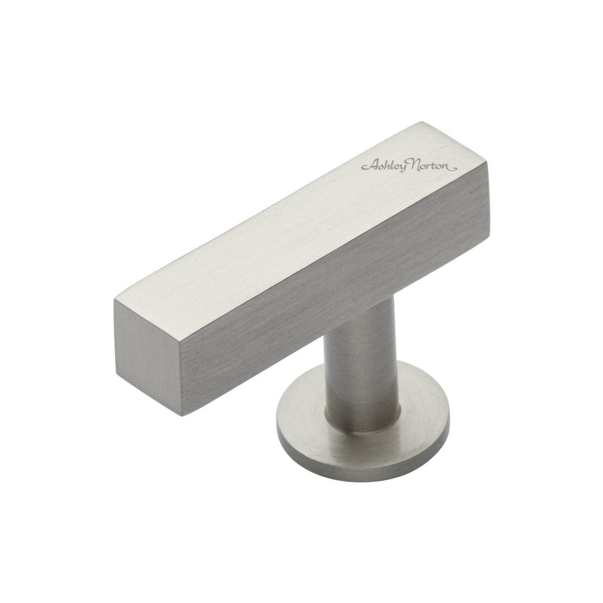 Solid Brass Square Profile 1-5/8 Inch Bar Cabinet Knob