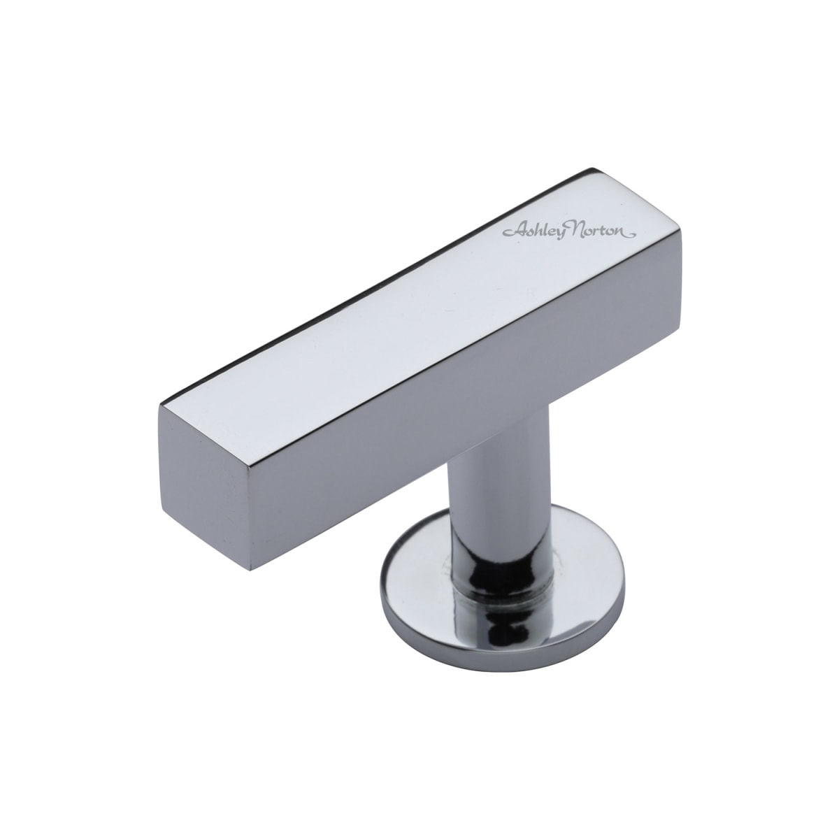Solid Brass Square Profile 1-5/8 Inch Bar Cabinet Knob