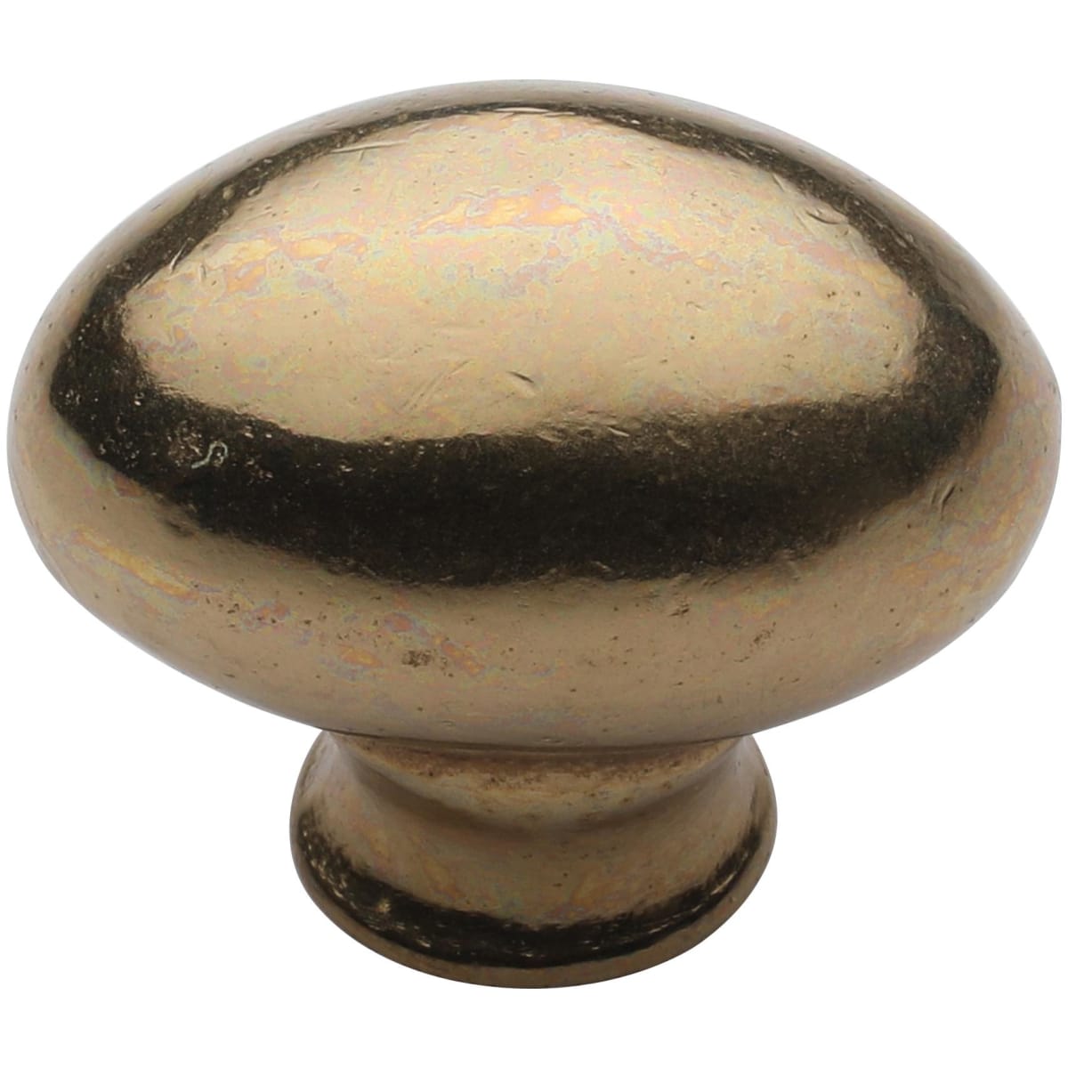 Solid Bronze Oval 1-1/4 Inch Oval Cabinet Knob