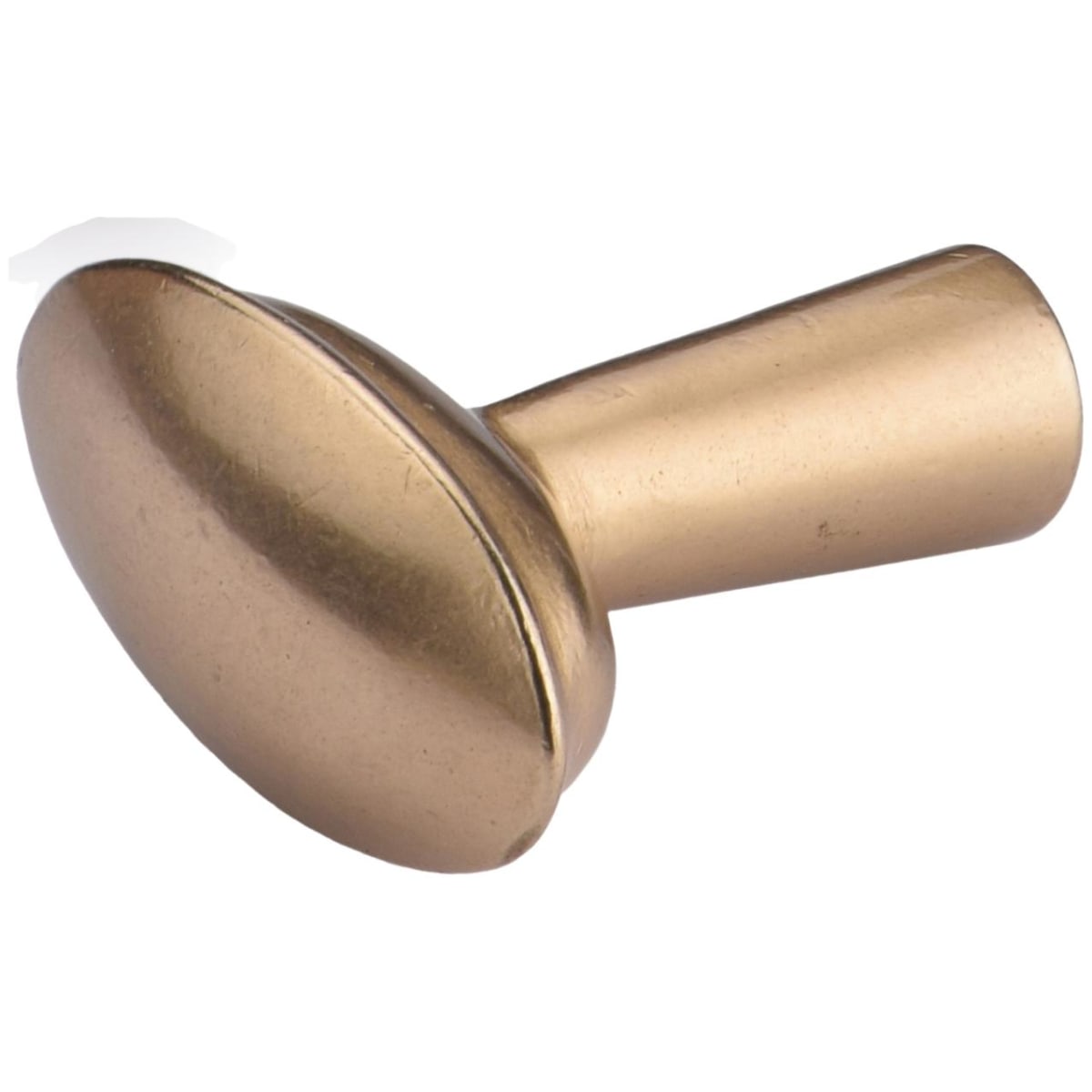 Solid Bronze Mila 1-1/2 Inch Oval Cabinet Knob