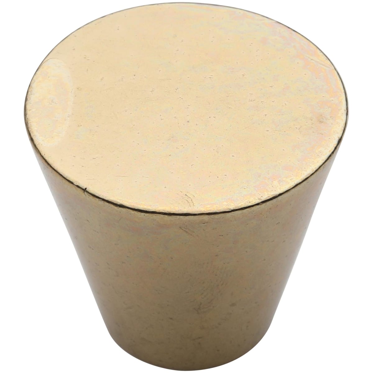 Ashley Norton - NB.3189 1 1/4 - Solid Bronze Round 1-1/4 Inch Conical Cabinet Knob in Natural Bronze