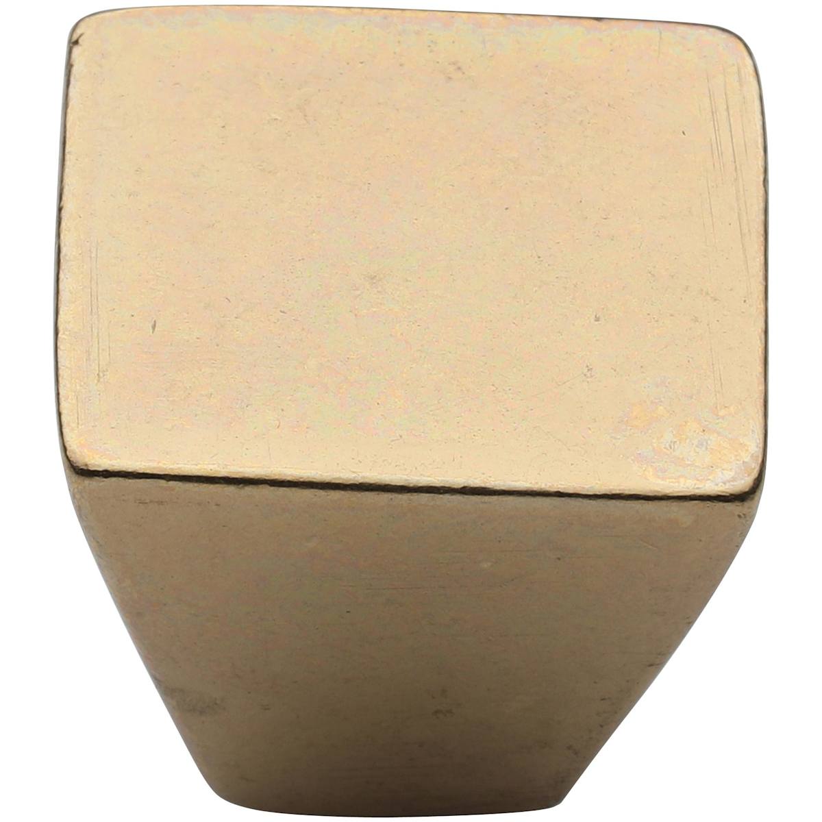 Solid Bronze 1-1/4 Inch Square Cabinet Knob