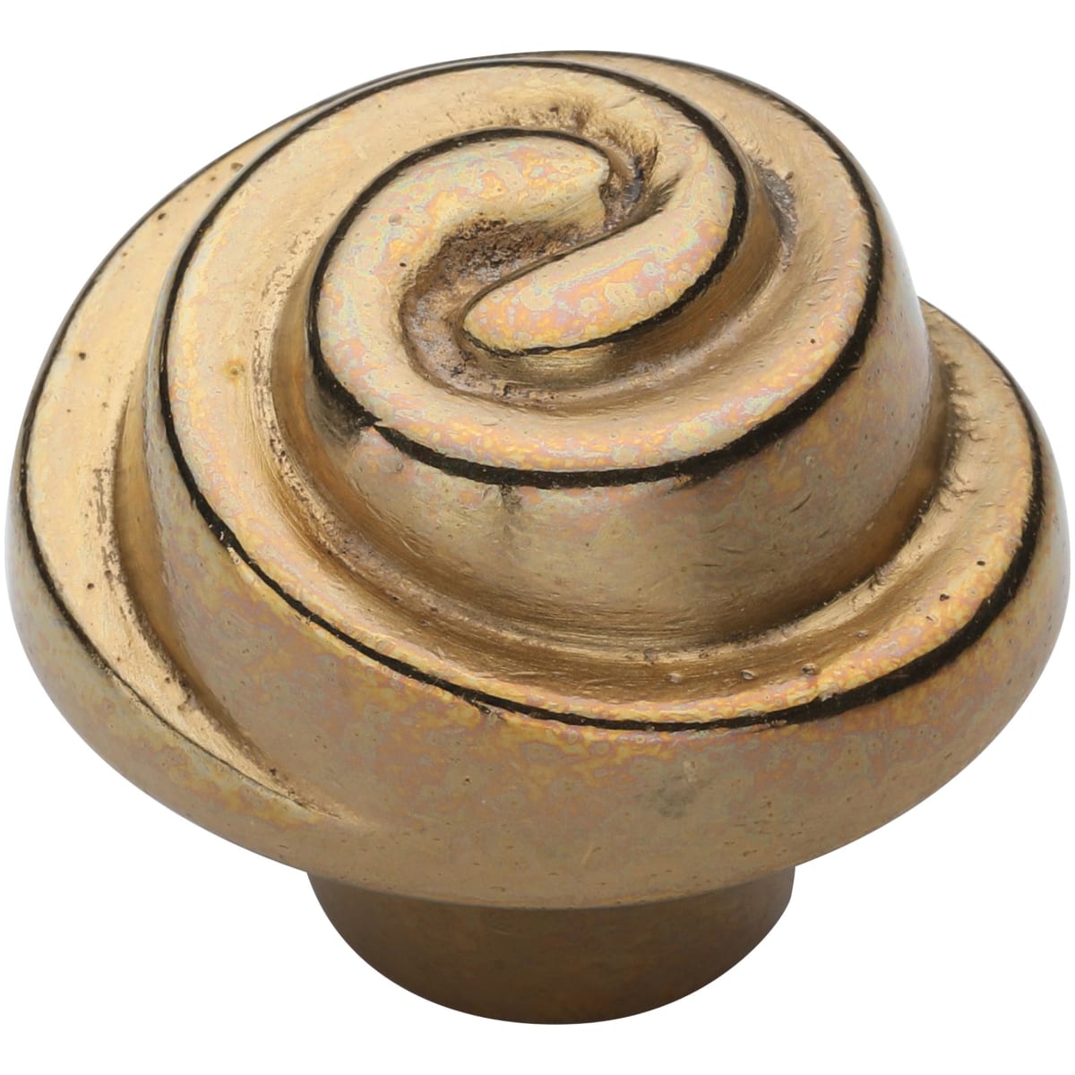 Solid Bronze Rose 1-5/8 Inch Mushroom Cabinet Knob