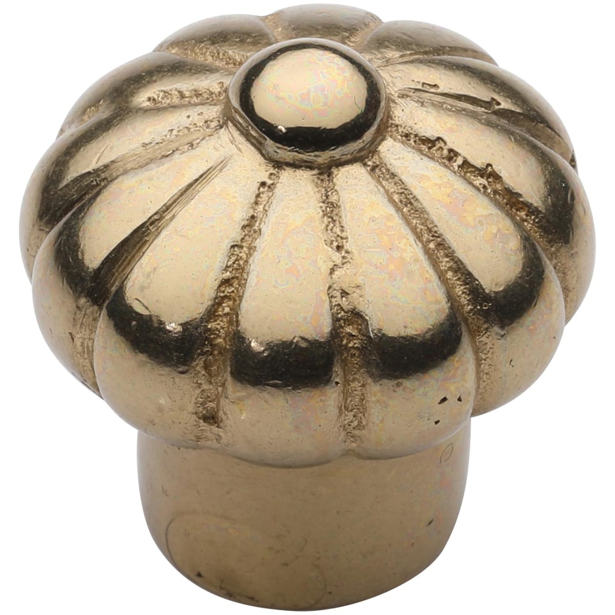 Solid Bronze Petal 1-3/8 Inch Mushroom Cabinet Knob