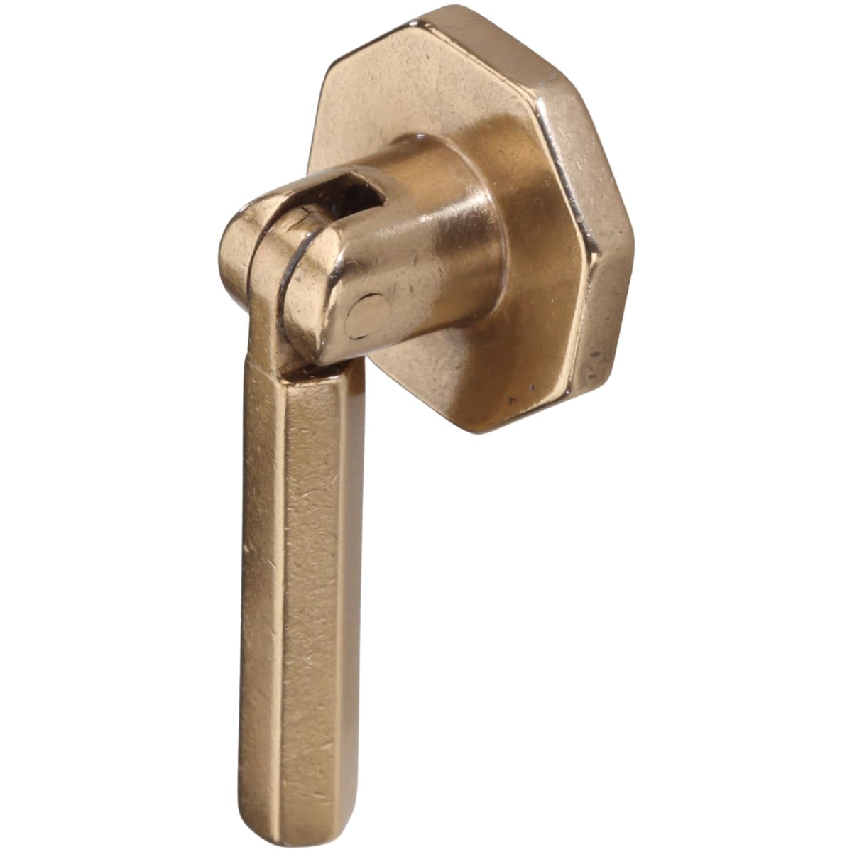 Solid Bronze Hex 2-3/8 Inch Pendant Cabinet Knob