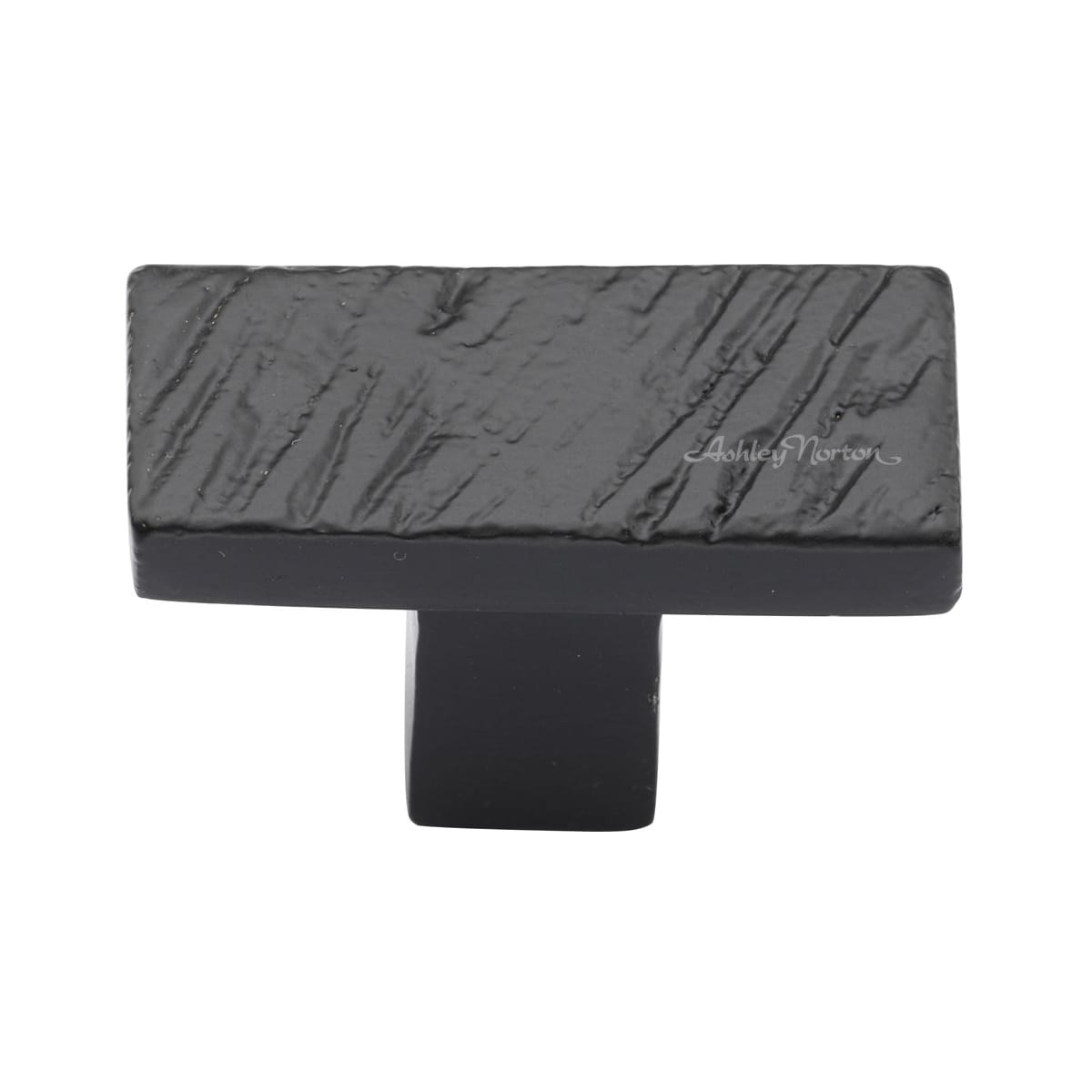 Solid Bronze Textured 3/4 Inch Rectangular Cabinet Knob