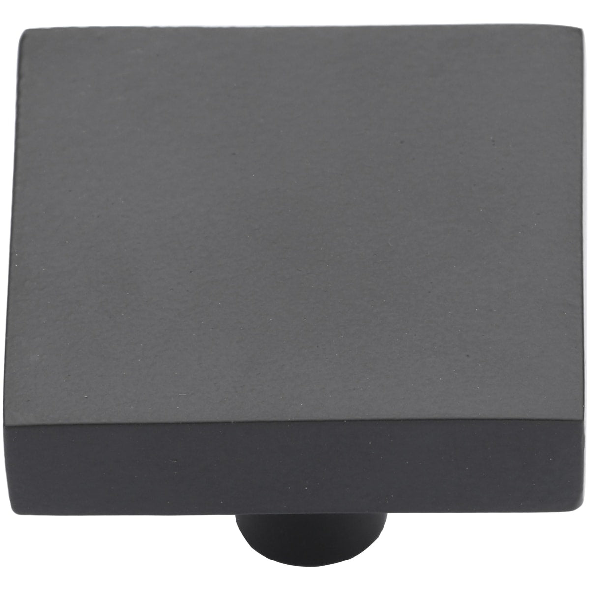 Solid Bronze Disc 1-1/2 Inch Square Cabinet Knob