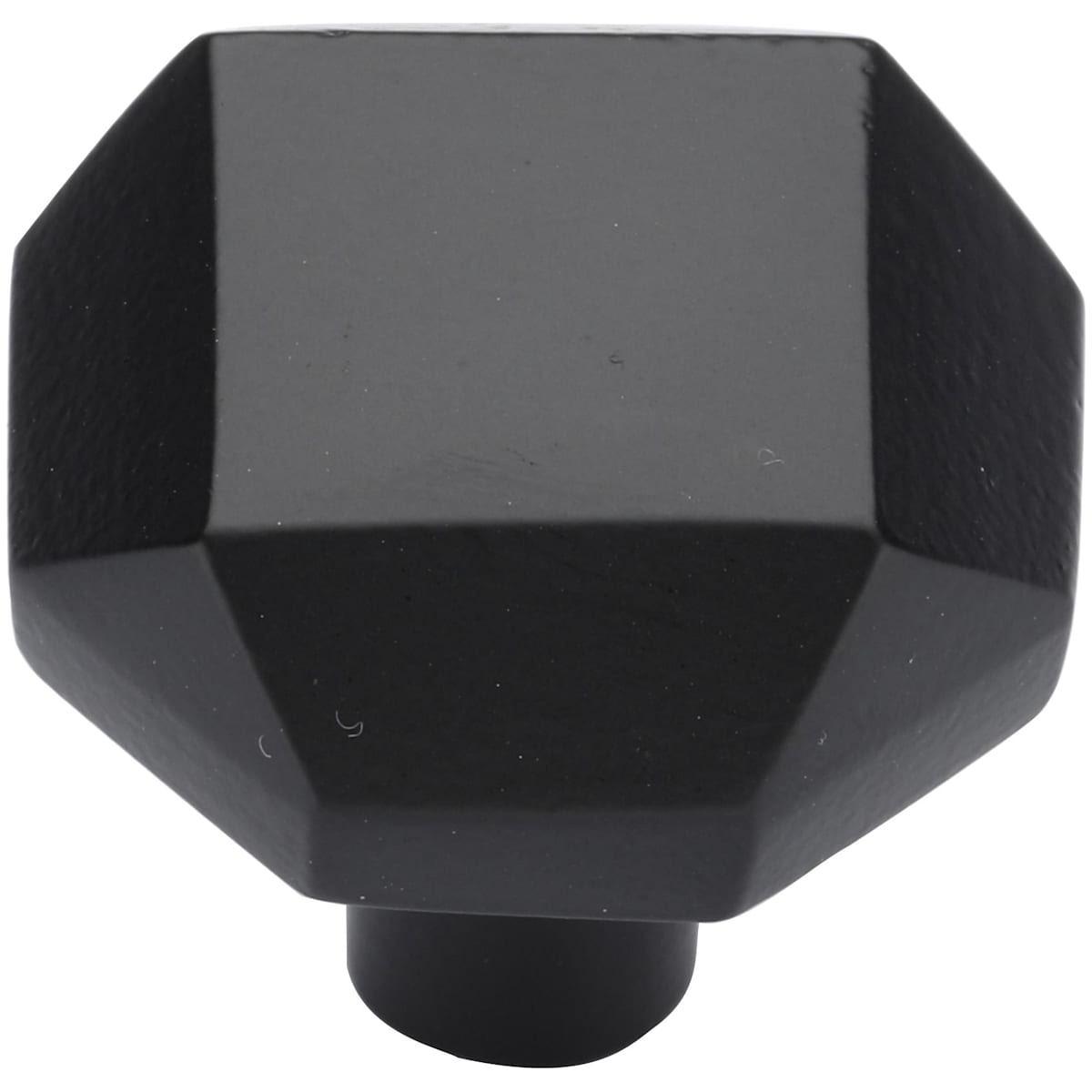 Solid Bronze Faceted 1-7/16 Inch Geometric Cabinet Knob