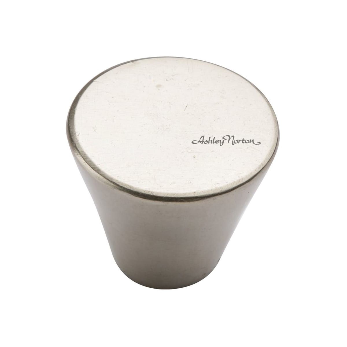Solid Bronze Round 1-1/4 Inch Conical Cabinet Knob