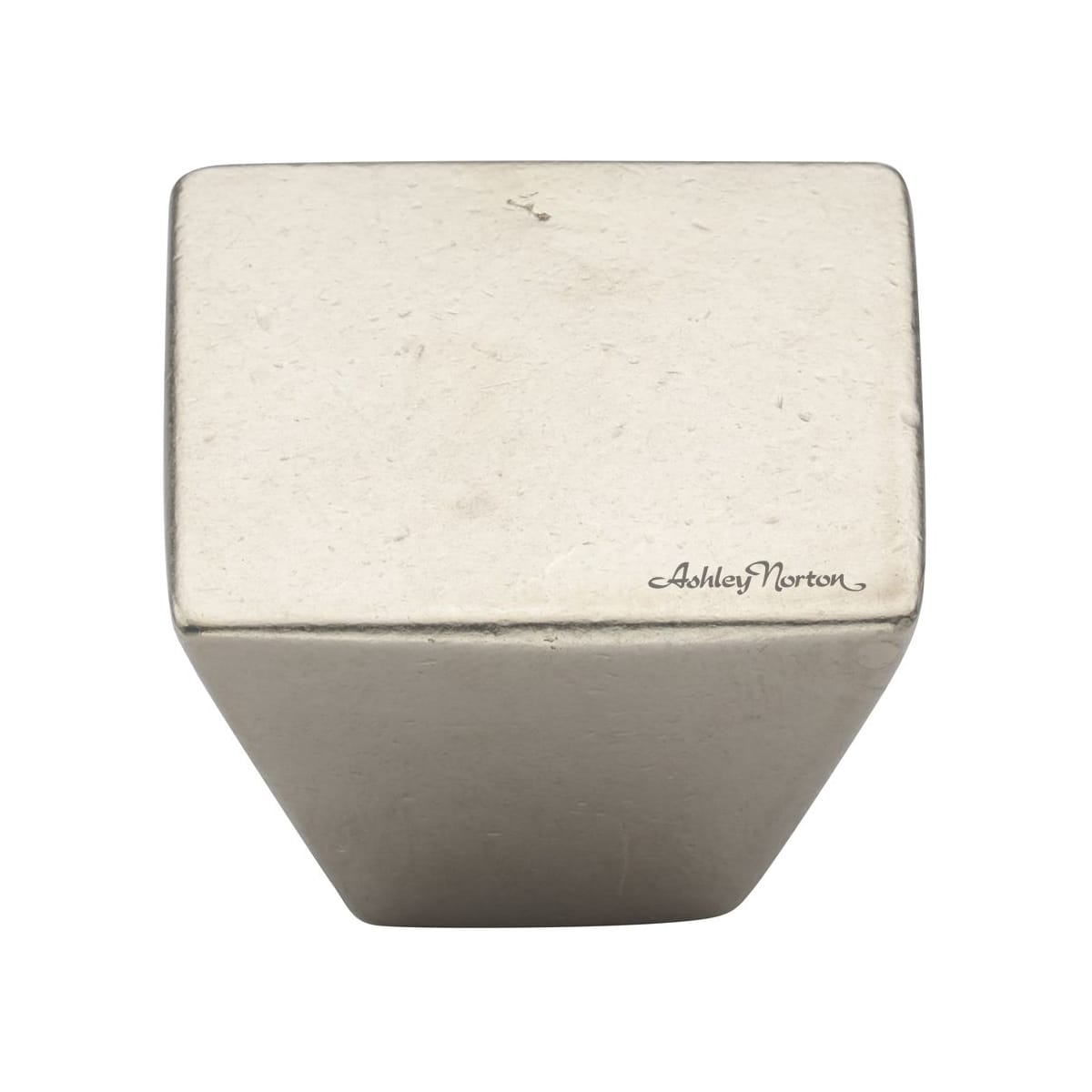 Solid Bronze 1-1/2 Inch Square Cabinet Knob
