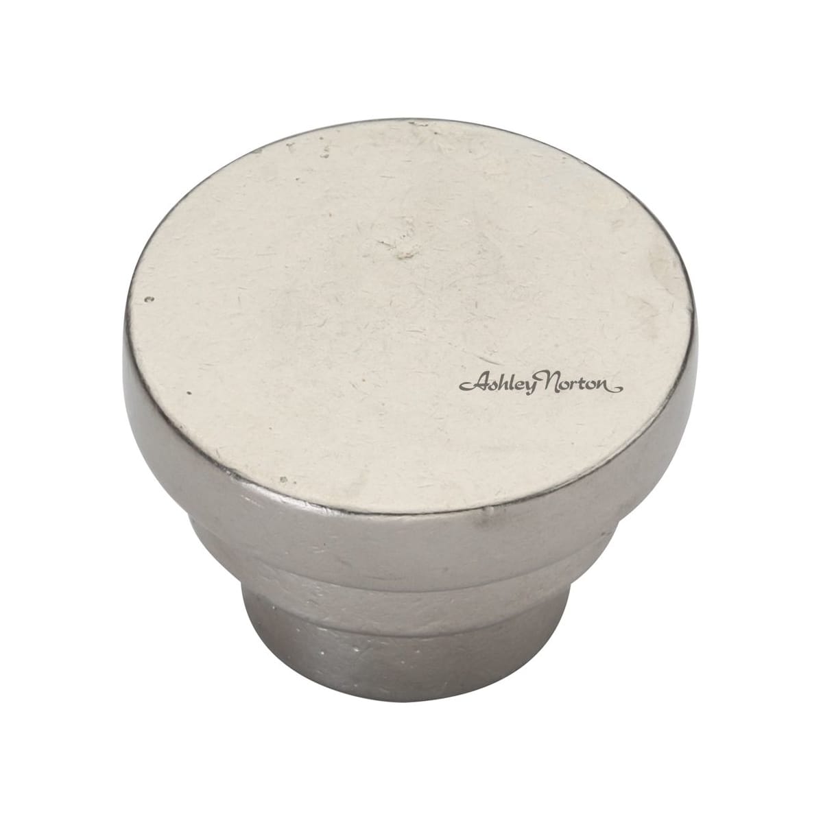 Solid Bronze Round Step 1-1/2 Inch Mushroom Cabinet Knob