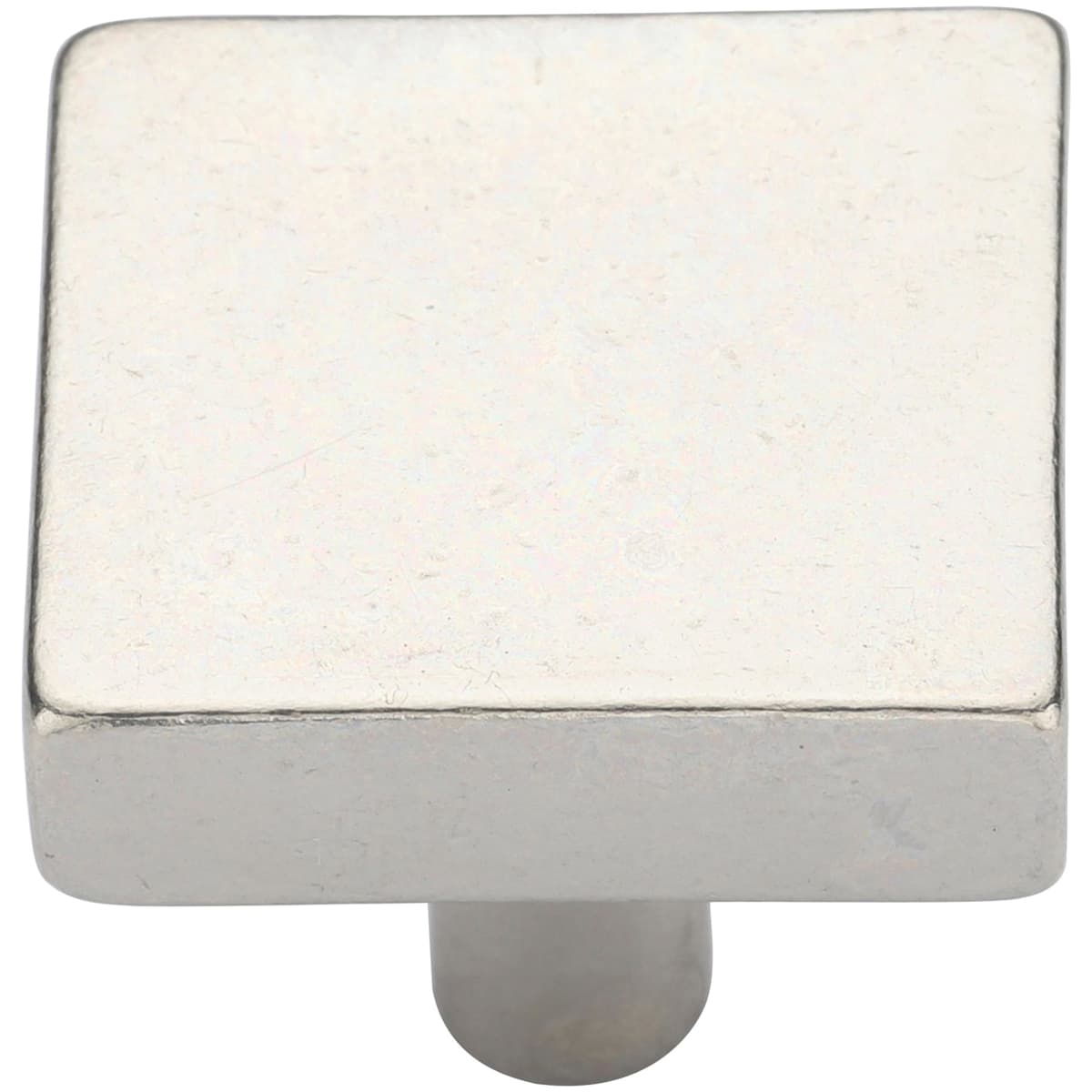 Solid Bronze Disc 1-1/4 Inch Square Cabinet Knob