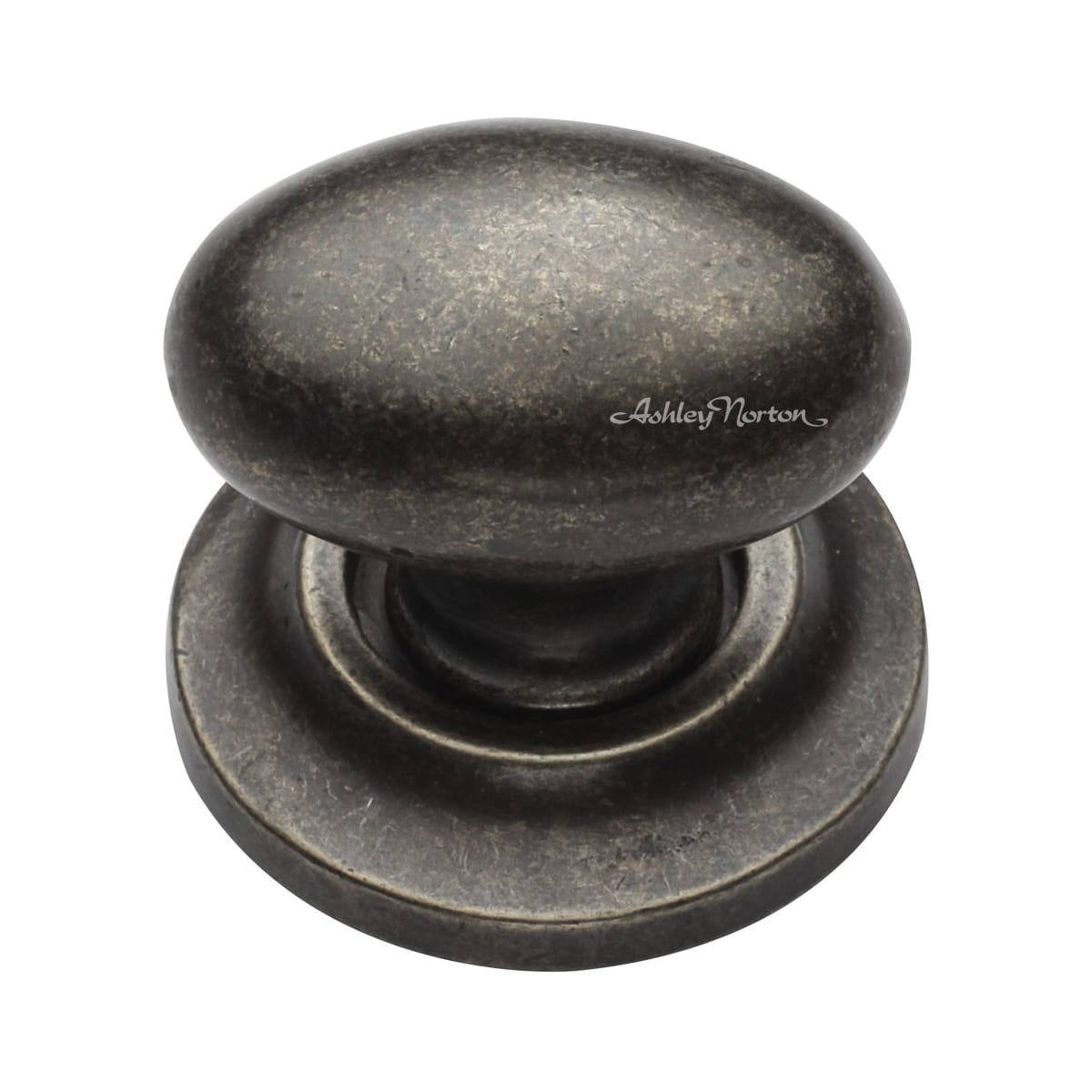 Solid Bronze Oval 1-1/2 Inch Oval Cabinet Knob